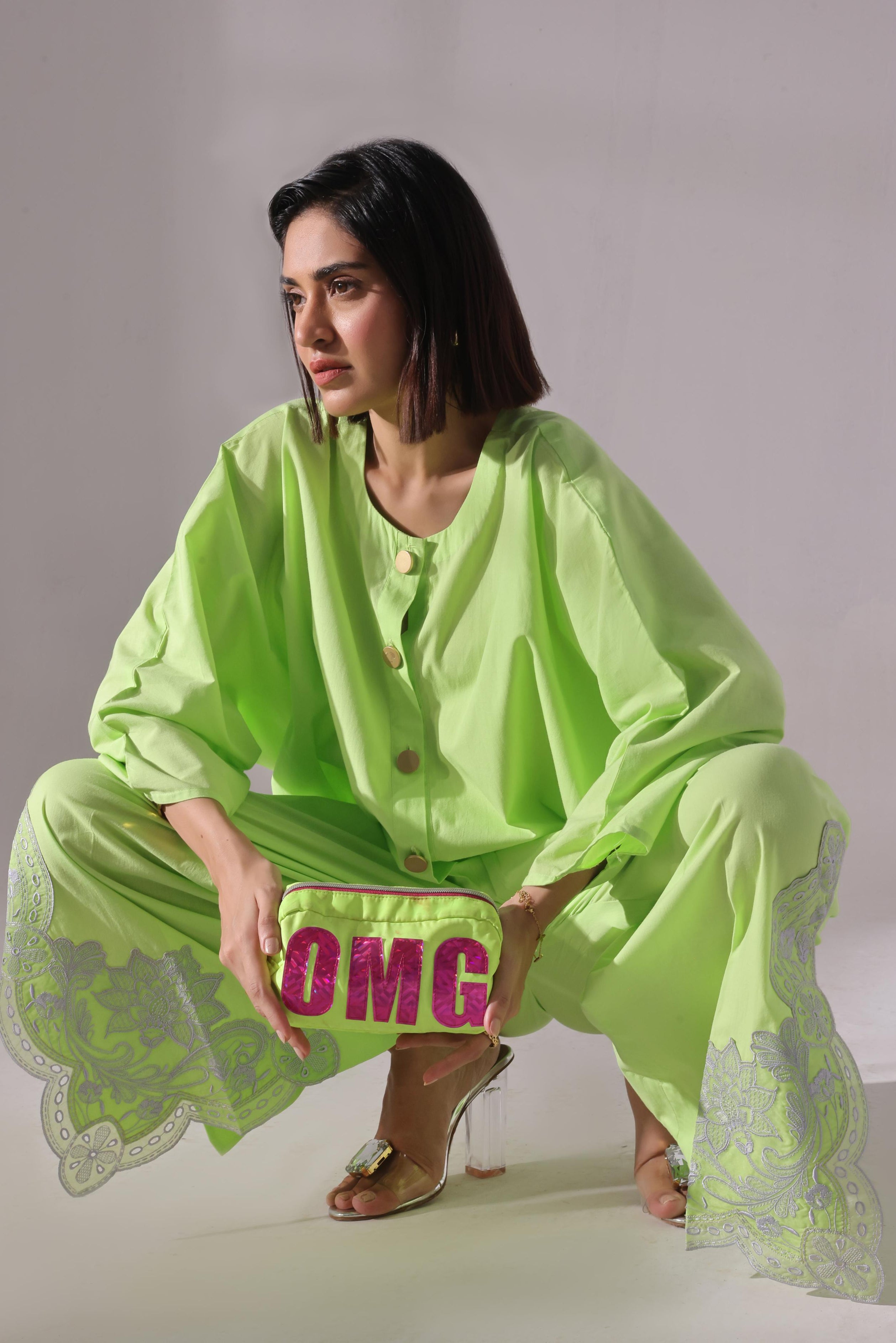 Lime Luxe – 2-Piece Co-ords set