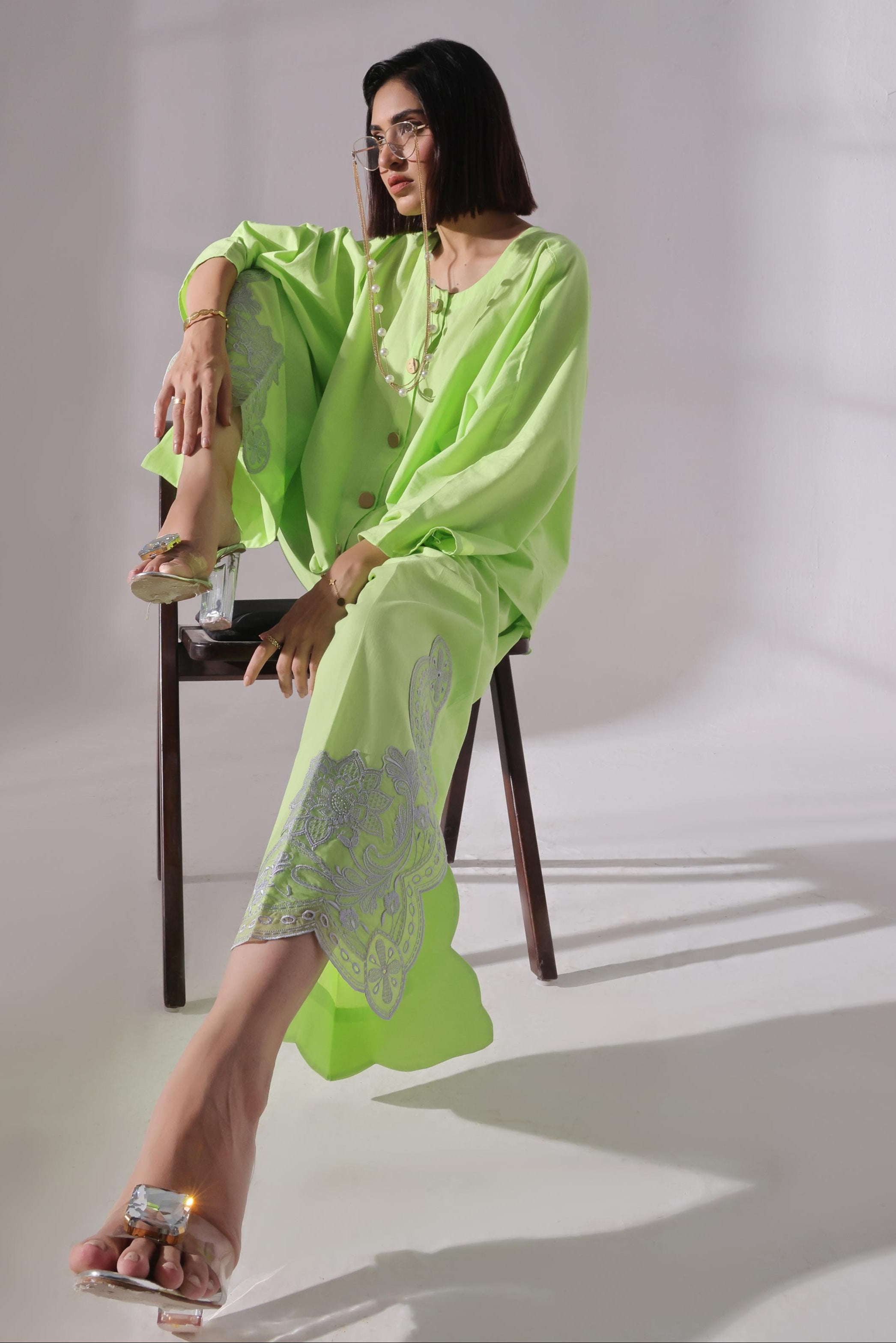 Lime Luxe – 2-Piece Co-ords set