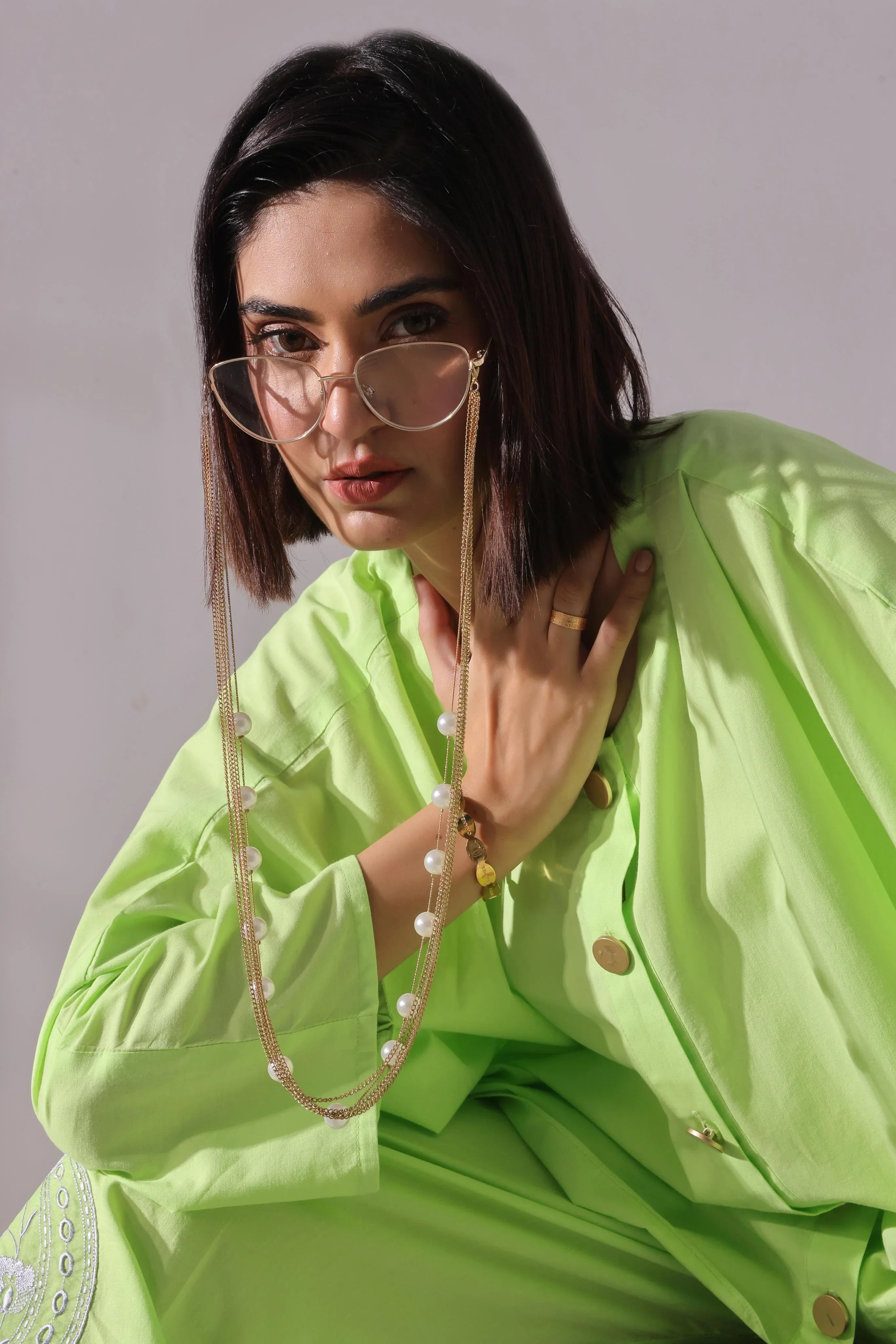 Lime Luxe Neon 2 Piece Co-Ords Set