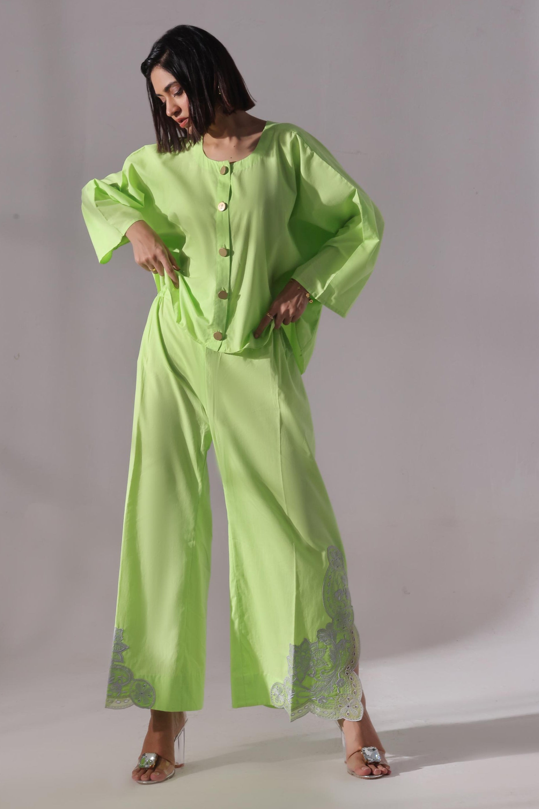 Lime Luxe – 2-Piece Co-ords set