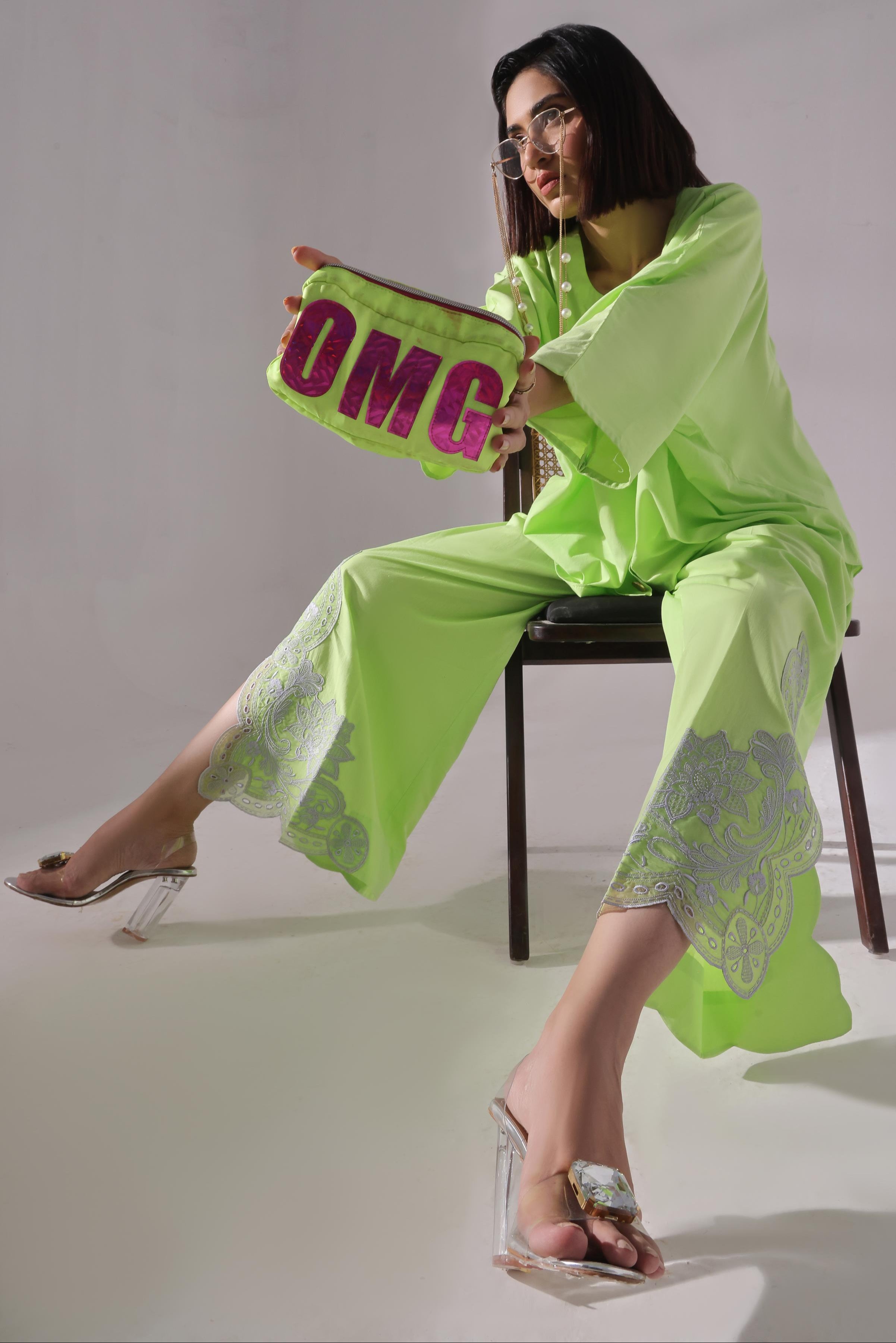 Lime Luxe – 2-Piece Co-ords set